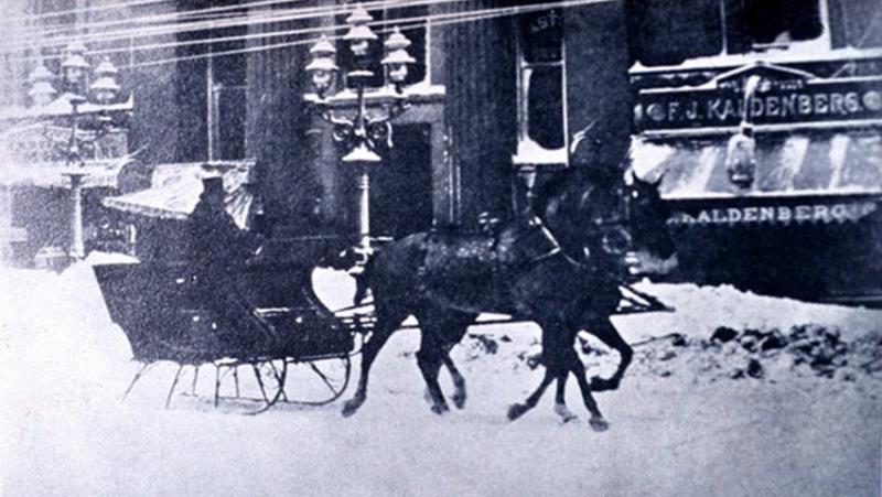 Снежная буря 1888 года, США