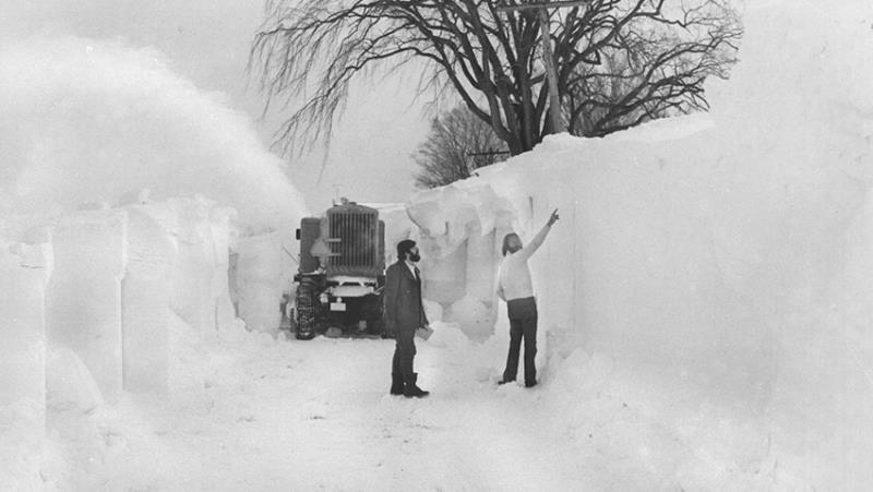 Снежная буря 1977 года, Баффало, США