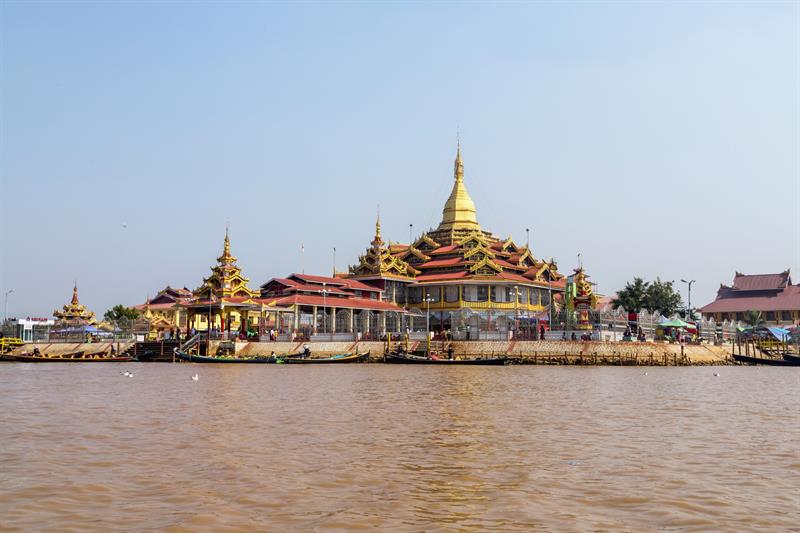 #6 Nga Phe Kyaung Monastery, Barma #6 Nga Phe Kyaung Monastery, Barma