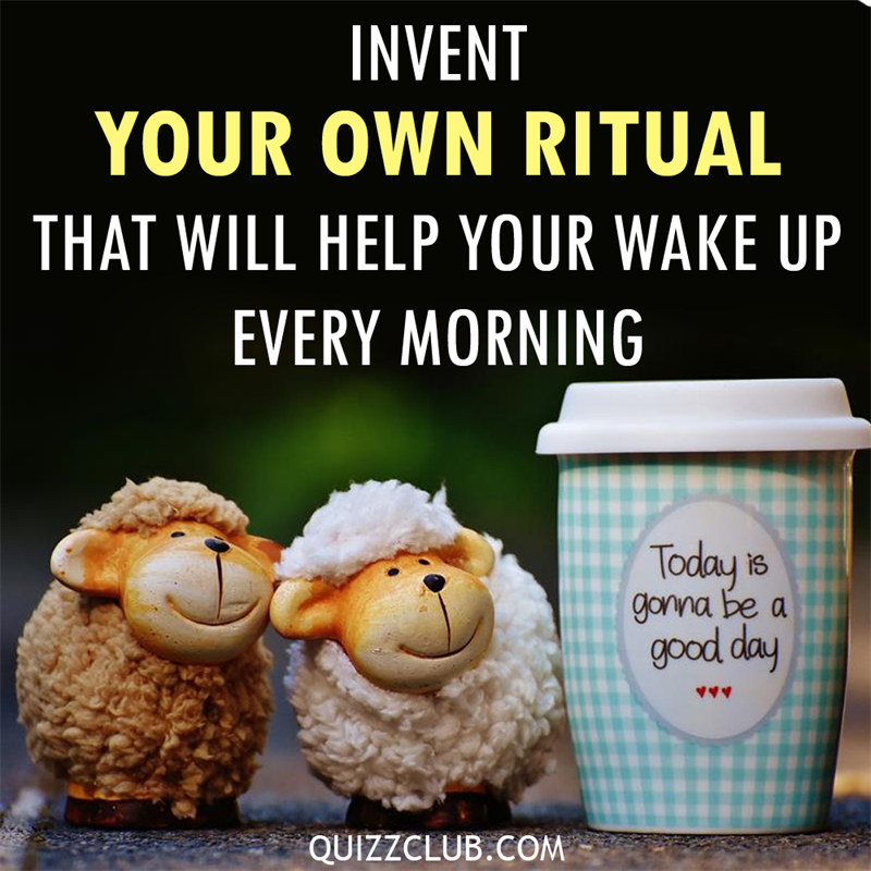 Make every morning worth getting up! Science Story: Make every morning worth getting up!