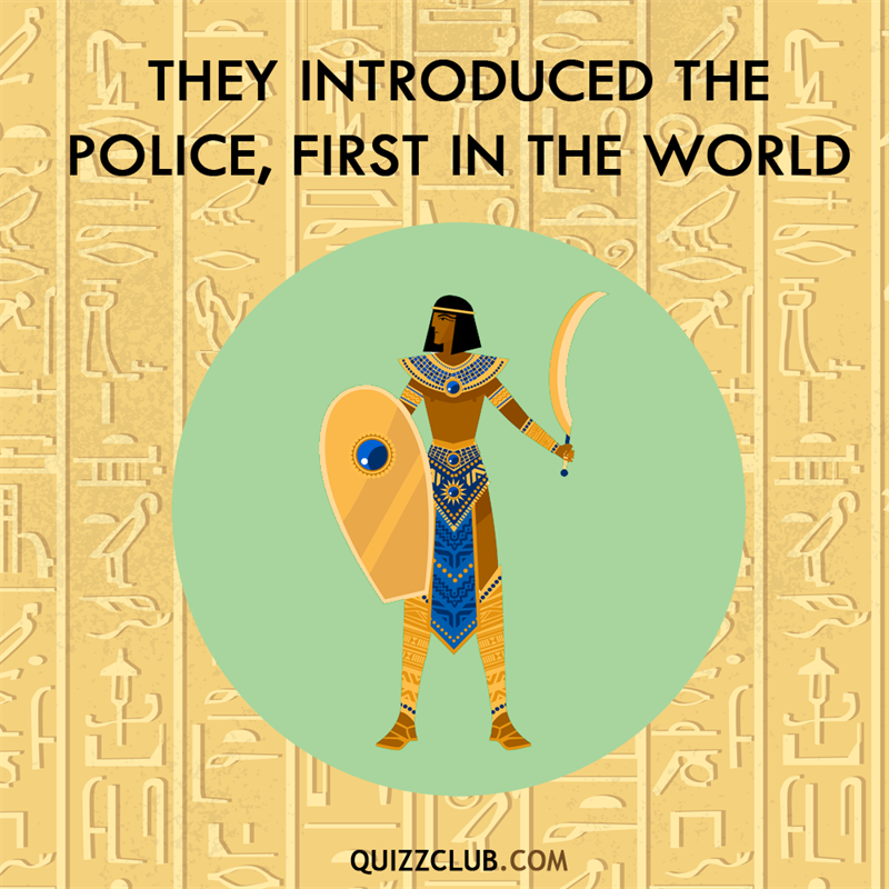 #4 History Story: Ancient Egyptians introduced the police, first in the world