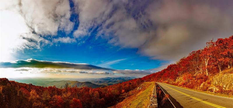 Reach colors of autumn, mountains and the road... what else do you need? Nature Story: Reach colors of autumn, mountains and the road... what else do you need?