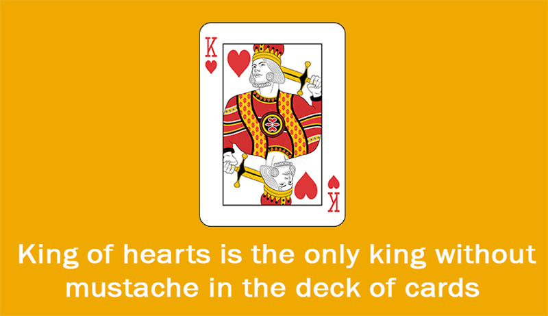 king of hearts mustache
