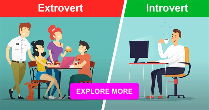 Introverts vs. Extroverts - they really see... | QuizzClub