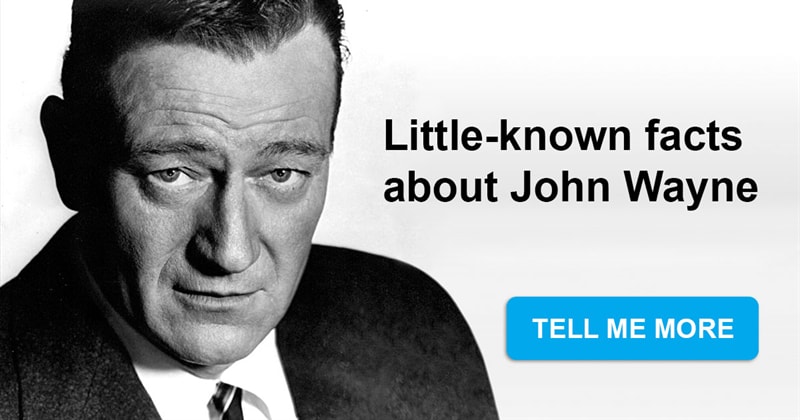 John Wayne 7 Amazing Facts You Should Know QuizzClub