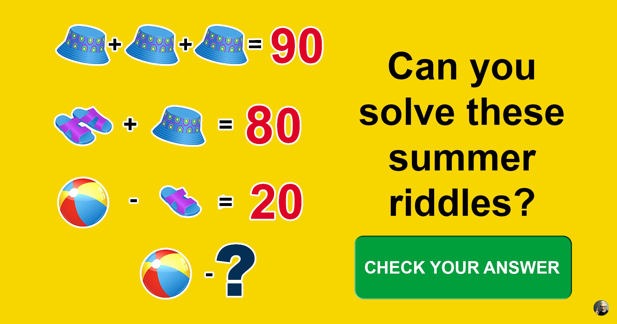 Try To Solve These 7 Funny Riddles About Summer QuizzClub