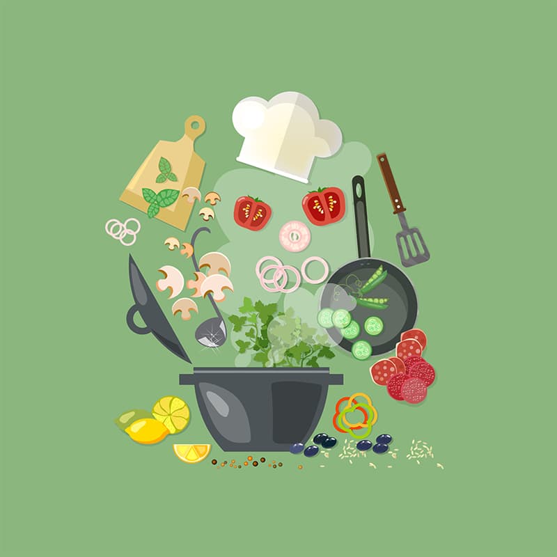 #2 Learn how to cook new dishes Science Story: #2 Learn how to cook new dishes