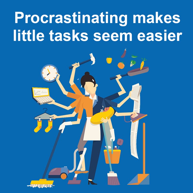 #7 Science Story: Procrastinating makes little tasks seem easier