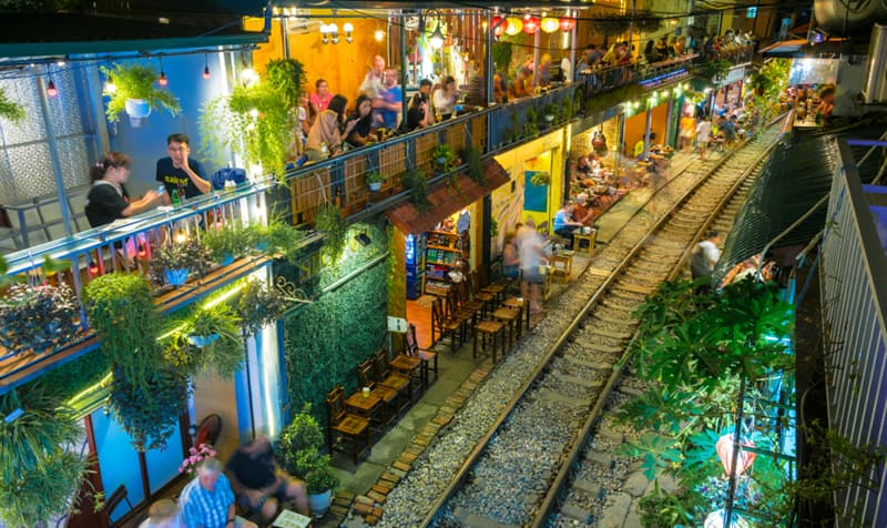 Geography Story: Train Street Hanoi