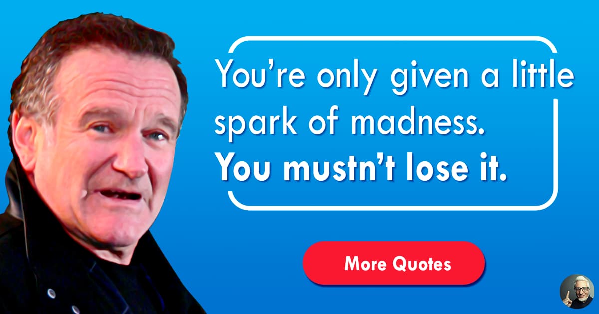 Best Robin Williams quotes about life | QuizzClub