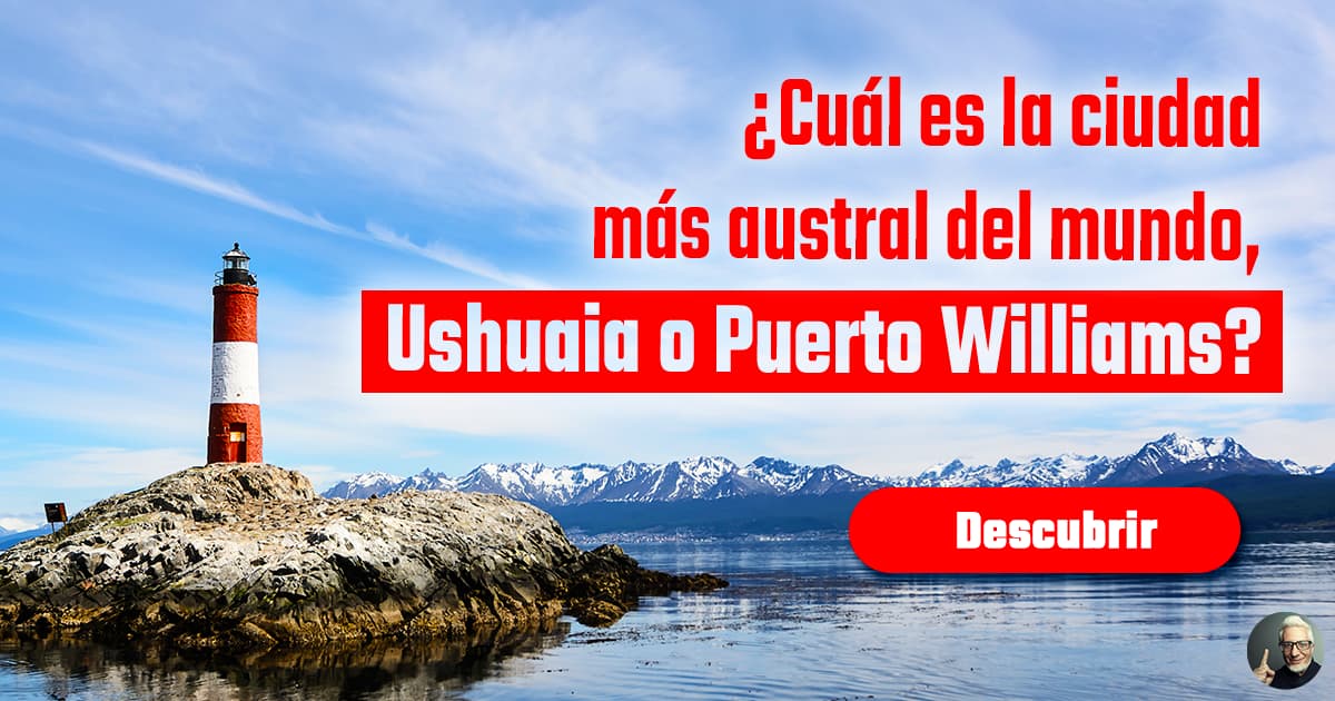 ¿Cuál es la ciudad más austral del mundo,... | QuizzClub