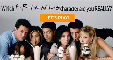 Movies & TV Quiz Test: Which Friends Character Are You REALLY?