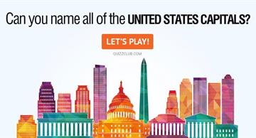 Geography Quiz Test: Do You Know All The U.S.A State Capitals?