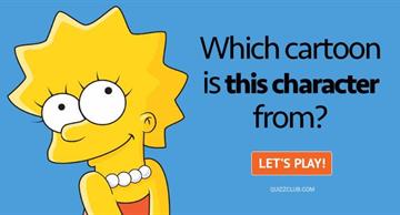 Movies & TV Quiz Test: Which Cartoon Is This Character From?