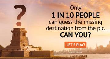 Geography Quiz Test: Only 1 in 10 People Can Guess The Missing Destination From The Pic. Can You?