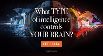 Quiz Test: What Type Of Intelligence Controls Your Brain?