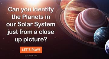 Science Quiz Test: Can You Identify The Planets In Our Solar System Just From A Close Up Picture?