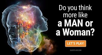 Personality Quiz Test: Do You Think More Like A Man or a Woman?