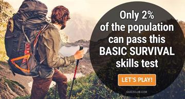 health Quiz Test: Only 2% Of The Population Can Pass This Basic Survival Skills Test