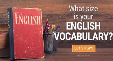 Quiz Test: What Size Is Your English Vocabulary?