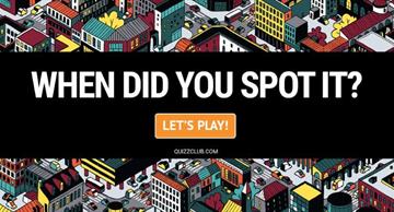 IQ Quiz Test: When Did You Spot It?