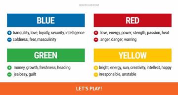 Quiz Test: This Color Preference Quiz Will Determine Your Dominant Personality Trait