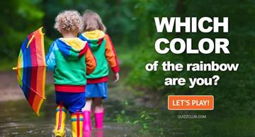 Personality Quiz Test: Which Color Of The Rainbow Are You?