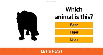 Quiz Test: Can You Name These Animals From Just Their Silhouette?