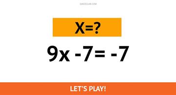 Science Quiz Test: Only 1 In 11 People Can Solve These Basic Algebra Equations