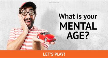 Quiz Test: What Age Are You According To The Original Mental Age Test?