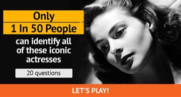 Movies & TV Quiz Test: Only 1 In 50 People Can Identify All Of These Iconic Actresses