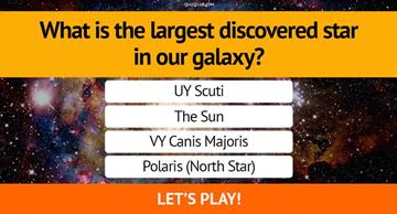 Science Quiz Test: Astronomy: The Quiz