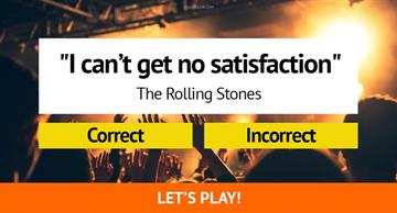 Quiz Test: Can You Spot The Grammatical Errors In These Iconic Songs?