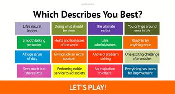 Quiz Test: The Most Accurate 25 Question Personality Test