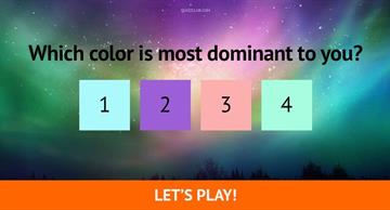 IQ Quiz Test: The Most Beautiful Test Will Determine Your Dominant Spiritual Color!