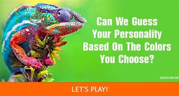 Quiz Test: Can We Guess Your Personality Based On The Colors You Choose?