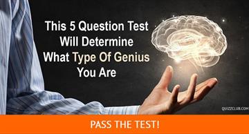 Personality Quiz Test: This 5 Question Test Will Determine What Type Of Genius You Are