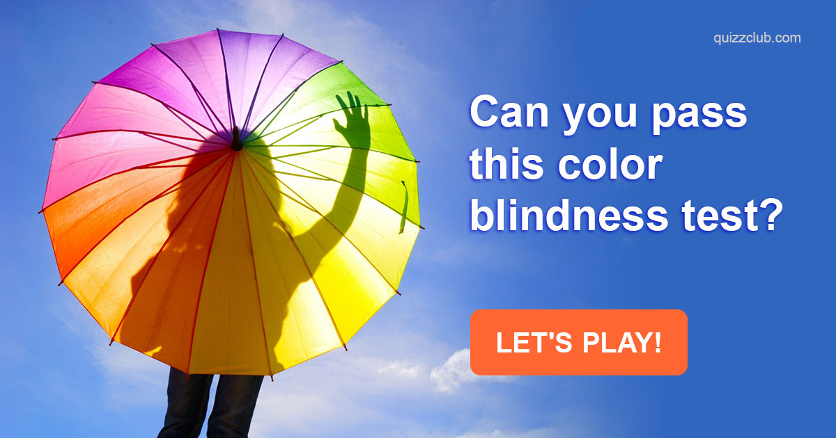 How To Pass A Color Blind Test