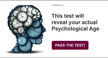 Quiz Test: This Test Will Reveal Your Actual Psychological Age