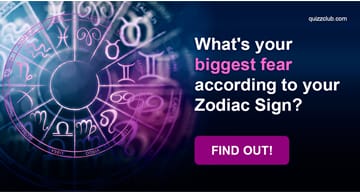 Quiz Test: What's Your Biggest Fear According To Your Zodiac Sign?
