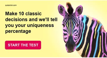 Personality Quiz Test: Make 10 Classic Decisions And We'll Tell You Your Uniqueness Percentage