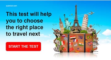 Personality Quiz Test: This test will help you to choose the right place to travel next