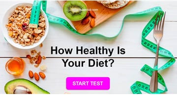 Personality Quiz Test: We Are What We Eat. How Healthy Is Your Diet?