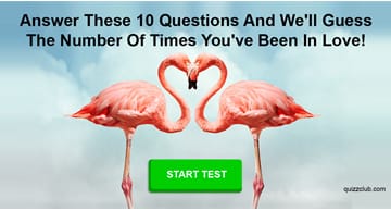 Personality Quiz Test: Answer These 10 Questions And We'll Guess The Number Of Times You've Been In Love!