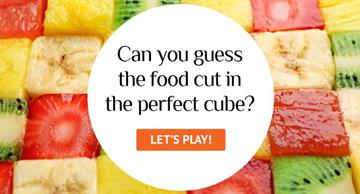 Quiz Test: Can You Guess The Food Cut In The Perfect Cube?