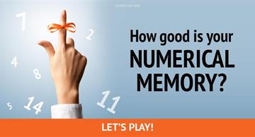 Science Quiz Test: How Good Is Your Numerical Memory?