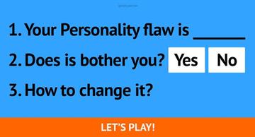 Quiz Test: What's Your Personality's Biggest Flaw?