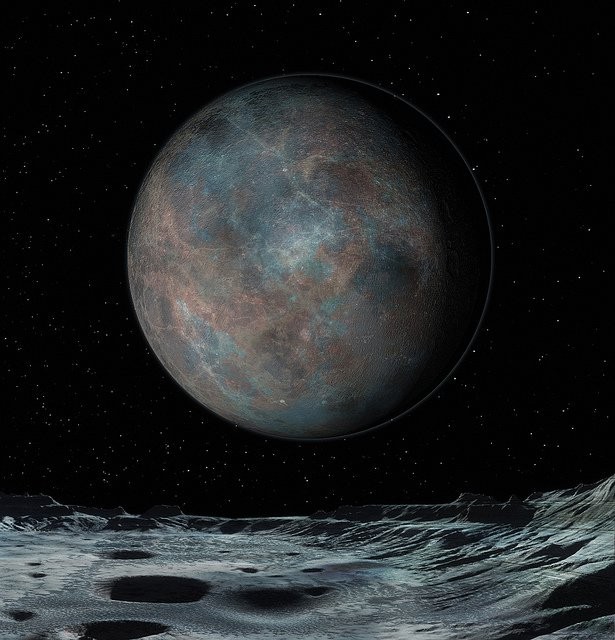 Which country has a bigger landmass than Pluto?