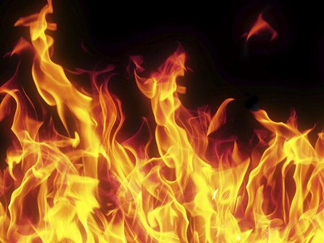 A fire practically destroys the city of Detroit