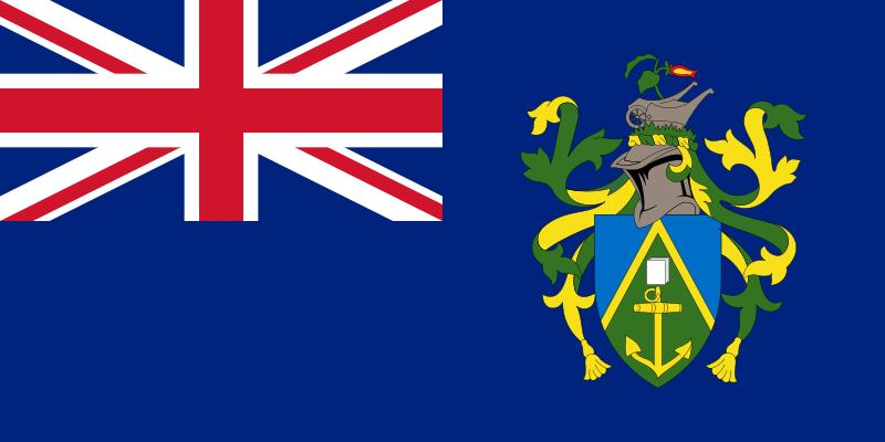 Name the islands that this flag and coat of arms represent